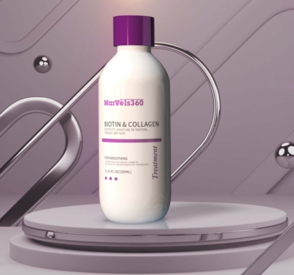 MarVels360 Biotin & Collagen Treatment - 330ml | مارفيلز360 معالج البايوتين والكولاجين - 330مل