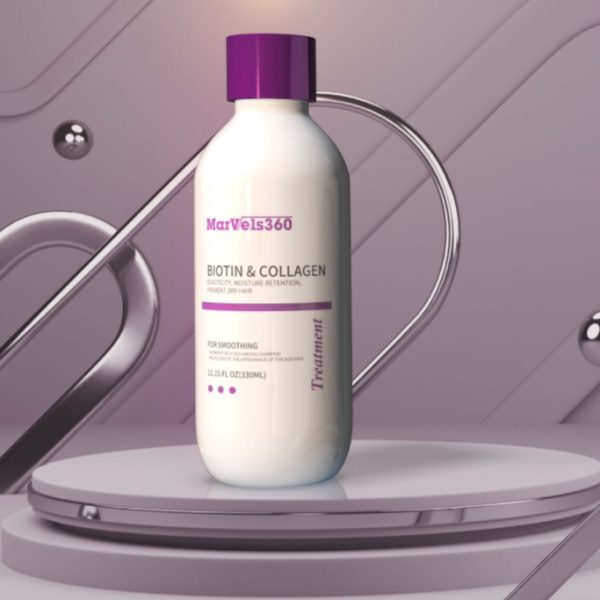 MarVels360 Biotin & Collagen Treatment - 330ml | مارفيلز360 معالج البايوتين والكولاجين - 330مل