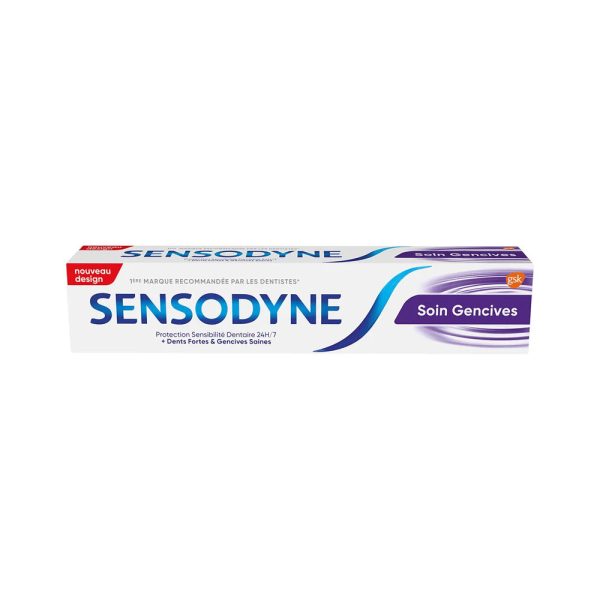 Sensodyne Toothpaste Soin Gencives   75ml | سنسوداين معجون أسنان للعناية باللثه   75 مل