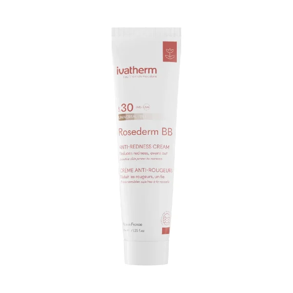 Ivatherm Rosederm BB Cream SPF30 - 40ml | إيفاثيرم كريم روزديرم بي بي بعامل حماية من الشمس 30 - 40مل