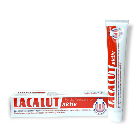 Lacalut Aktiv toothpaste   75ml | لاكالوت معجون أسنان اكتيف   75 مل