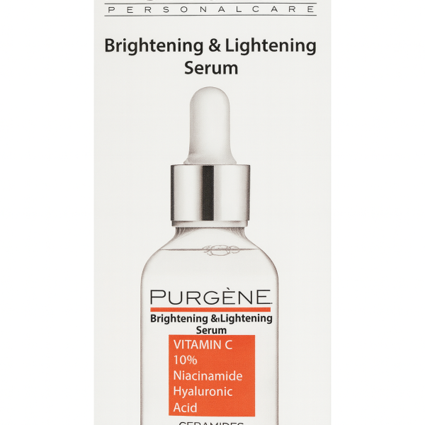 PURGÈNE Brightening & Lightening Serum 30ml | بيوريجن سيروم فيتامين سي للنضارة 30مل