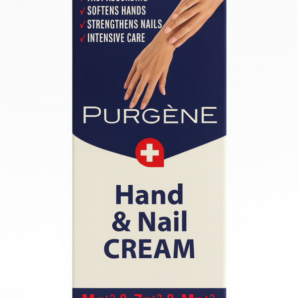 PURGÈNE Hand & Nail Cream 50ml | بيوريجن كريم مرطب لليدين والاظافر 50مل
