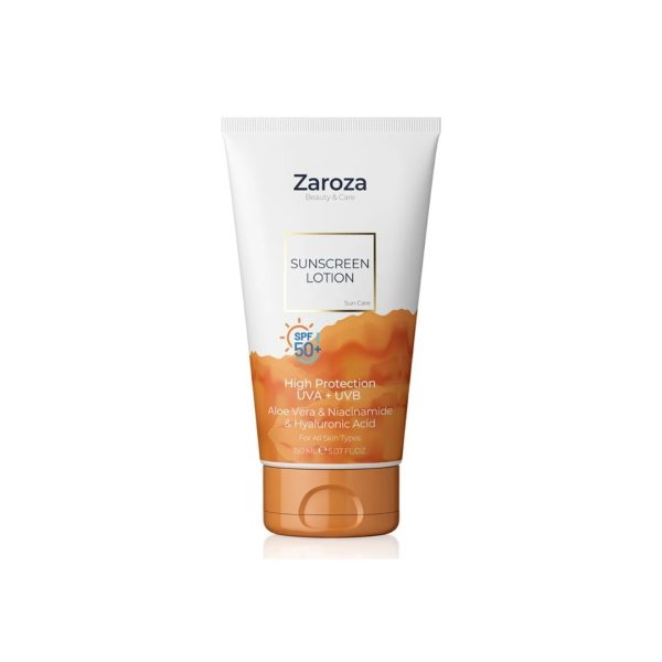 Zaroza Sunscreen Lotion SPF50   150ml |  زاروزا لوشن واقي شمس   150مل