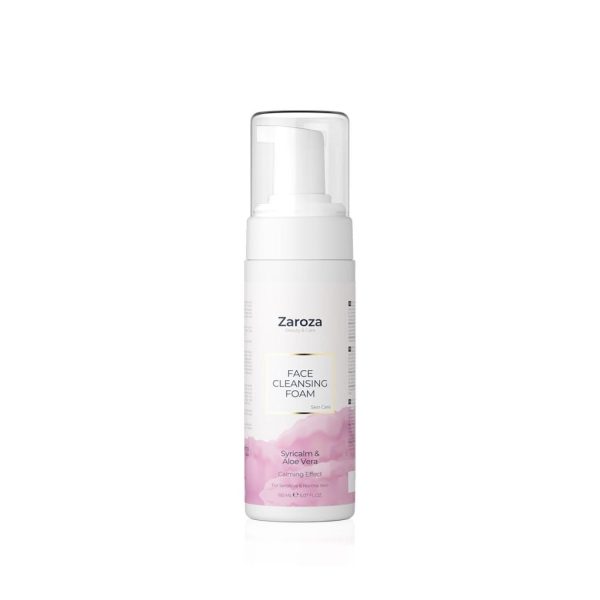 Zaroza Face Cleansing Foam   150ml | زاروزا غسول وجه فوم للبشرة الجافة والحساسة   150مل