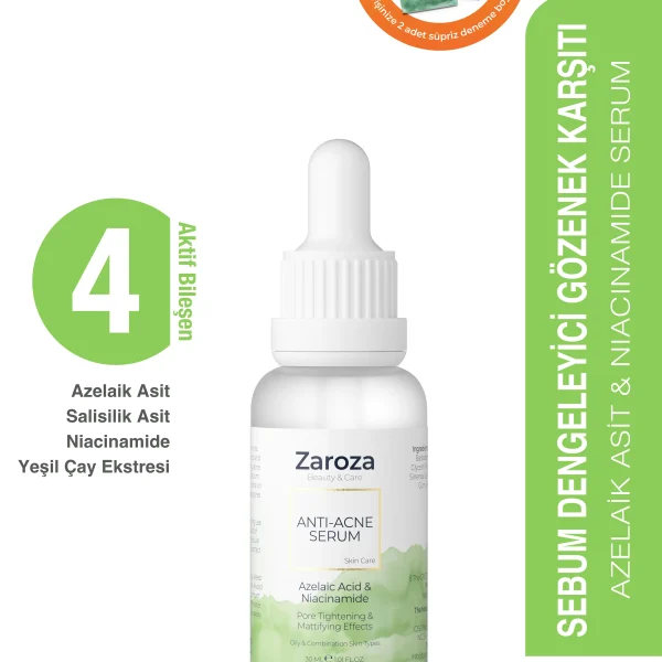 Zaroza Anti Acne Serum   30ml | زاروزا سيرم مضاد للحبوب   30مل