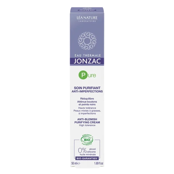 Jonzac Anti Blemish Purifying Cream 50ml | جونزاك كريم المنقي المضاد للعيوب 50مل