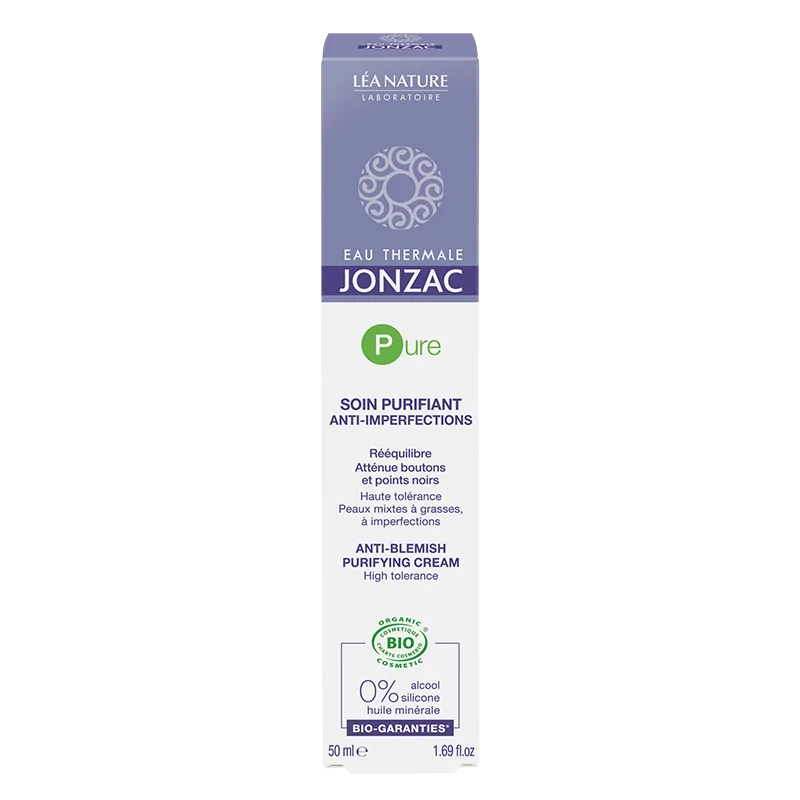 Jonzac Anti Blemish Purifying Cream 50ml | جونزاك كريم المنقي المضاد للعيوب 50مل