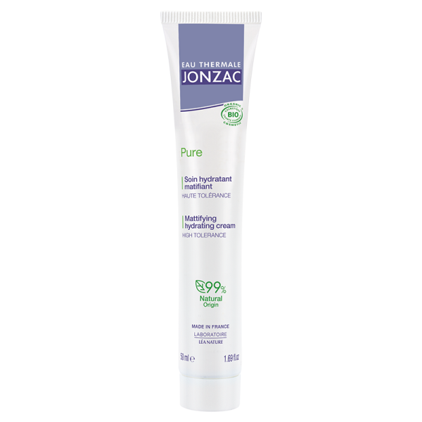 JONZAC Pure Mattifying Hydrating Cream   50ml | جونزاك كريم مرطب للوجه مطفئ للمعان   50 مل