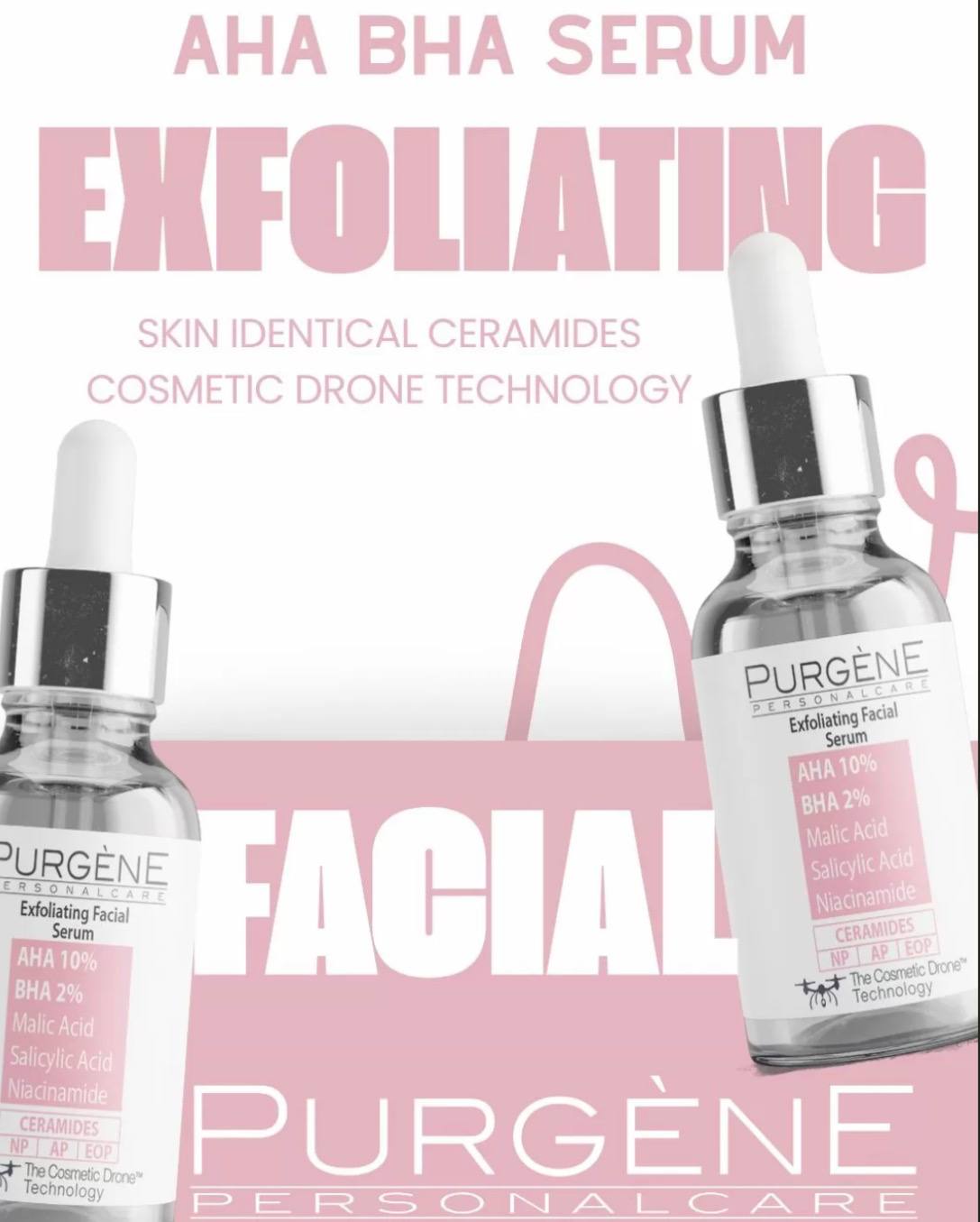 PURGÈNE Exfoliating Facial Serum 30ml | بيورجين سيرم التقشير 30مل الصورة 2