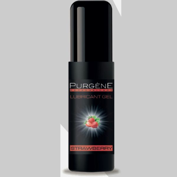 PURGÈNE Lubricant Gel Strawberry   100ml | بيوريجين جل مزلق بالفراوله   100مل
