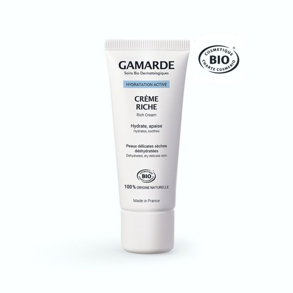 Gamarde Rich Cream Hyaluronic Acid Moisturizing Face Cream   40ml | غامارد كريم مرطب للوجه بحمض الهيالورونيك   40مل
