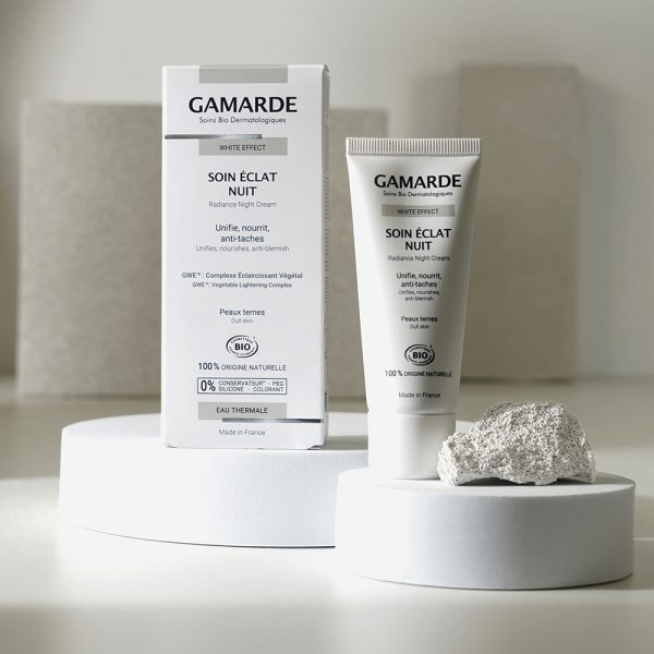 SOIN ECLAT NUIT UNIFIE PURIFIE ANTI TACHES BIO EAU THERMALE GAMARDE 600x600