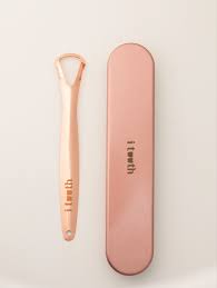 I tooth Tongue Scraper | قاشطة اللسان النحاسي