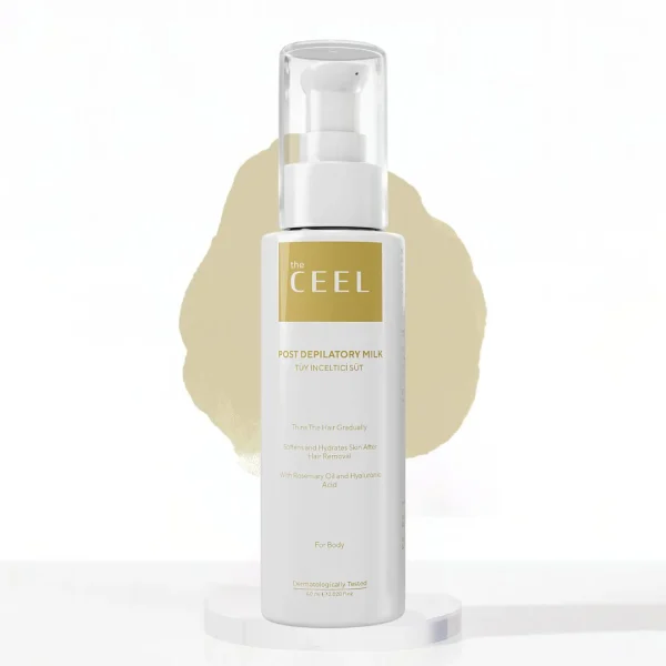 The CEEL Post Depilatory Milk For Body   60ml | ذا سيل حليب للجسم بعد ازالة الشعر   60 مل