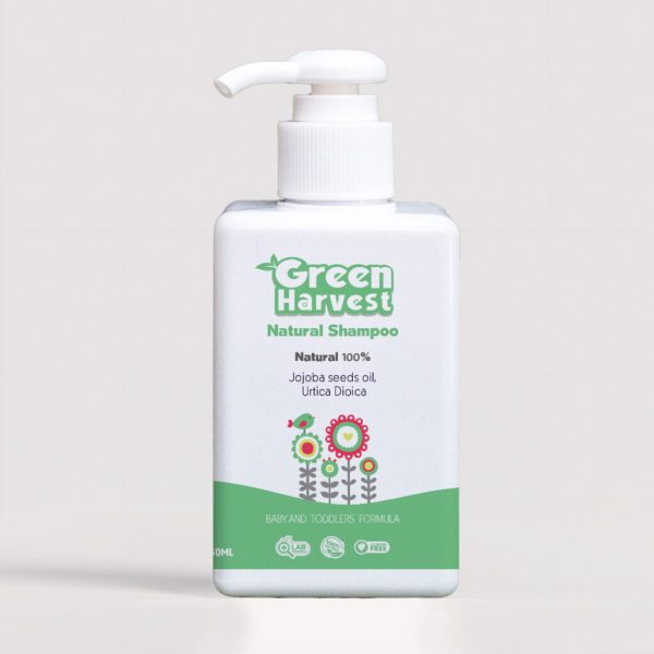 Green Harvest Natural Shampoo   250ml | غرين هارفست شامبو بمواد طبيعيه   250مل