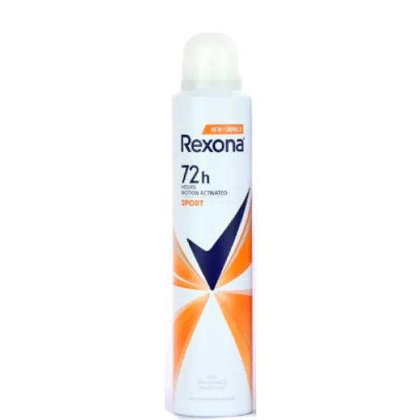 Rexona Sport Deodorant Spray   200ml ‎ | ريكسونا بخاخ مزيل العرق سبورت    200 مل
