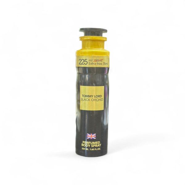 Tommy Lord Black Orchid Perfumed Body Spray   225ml | تومي فورد الاوركيده السوداء معطر جسم   225 مل