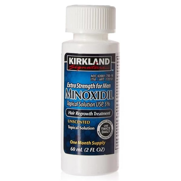 KIRKLAND minoxidil 5 topical solution   1x60ml | كيركلاند مينوكسيديل 5% محلول موضعي   1x60 مل