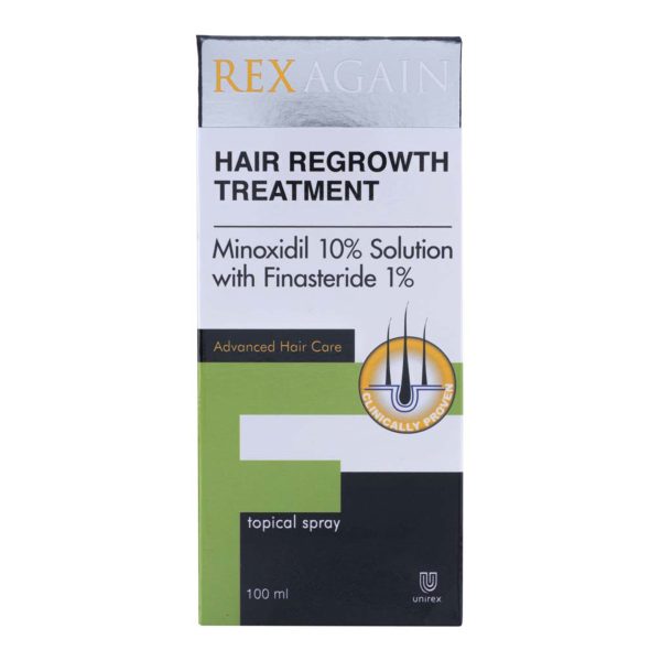 REXAGAIN Hair Regrowth Treatment 10% Spray   100ml | ريكساجين بخاخ لعلاج إعادة نمو الشعر بتركيز 10%   100مل