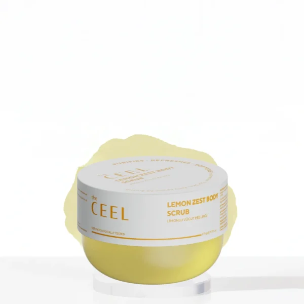 The CEEL Lemon Zest Body Scrub   275gr | ذا سيل مقشر الجسم بالليمون   275 غ
