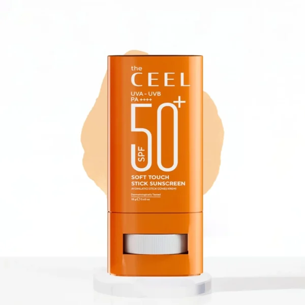 The CEEL Soft Touch Stick Sunscreen Spf50+   18g | ذا سيل واقي شمسي ستيك   18 غ