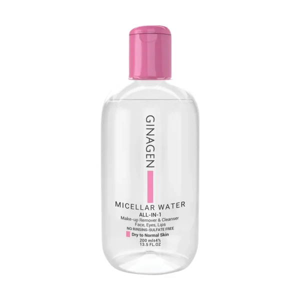 مزيل مكياج جيناجين للبشرة الجافة /GINAGEN MICELLAR WATER FOR Dry To Normal Skin