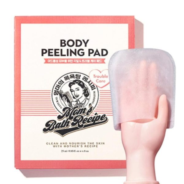 Mom’s Bath Recipe Moisturizing Body Peeling Pad   25ml*1Pcs | مامس باث ريسيب ليفة تقشير مرطبة للجسم   25مل*1قطعه