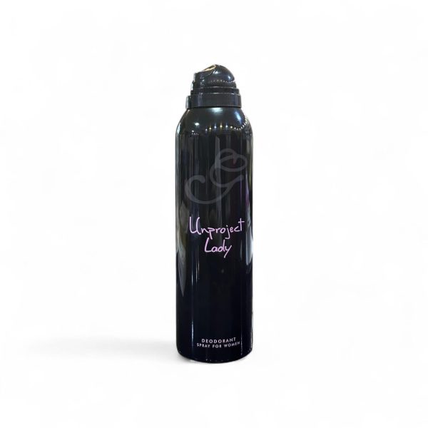 Unproject Lady Deodorant Spray For Women   200ml | انبروجكت ليدي معطر جسم سبري نسائي   200مل