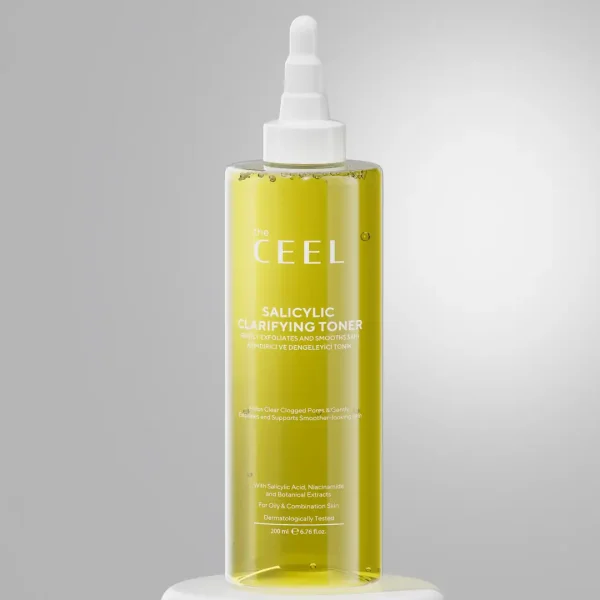 THE CEEL Salicylic Tonic for Oily and Acne Prone Skin   200ml | ذا سيل تونر ساليسيليك للبشرة الدهنية والمعرضة لحب الشباب   200مل