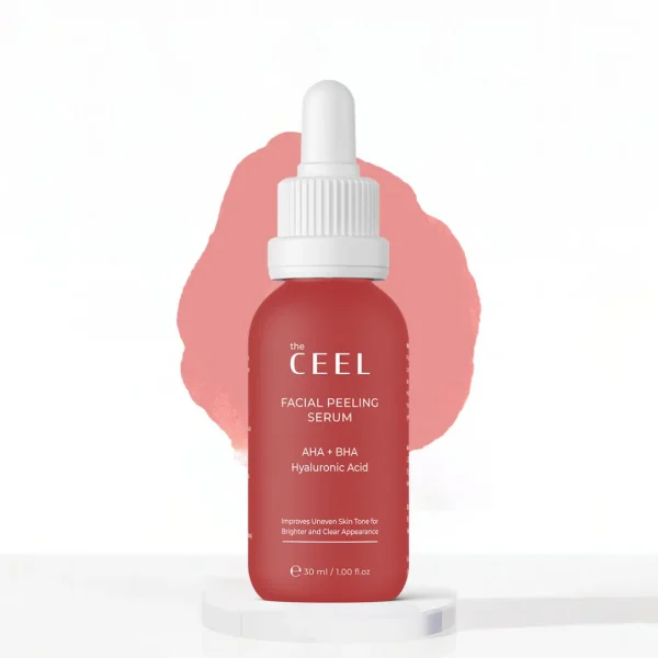 The CEEL Facial Peeling Serum Aha + Bha Hyaluronic Acid   30ml | ذا سيل سيروم مقشر للوجه   30 مل