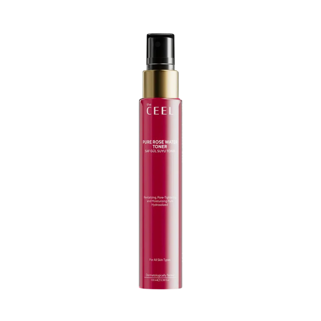 The CEEL Pure Rose Water Toner For All Skin Types   100m | ذا سيل تونر بخاخ ماء الورد   100 مل