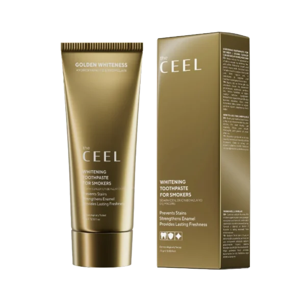 The CEEL Whitening Toothpaste For Smokers   75g | سيل معجون أسنان مبيض للمدخنين   75غ