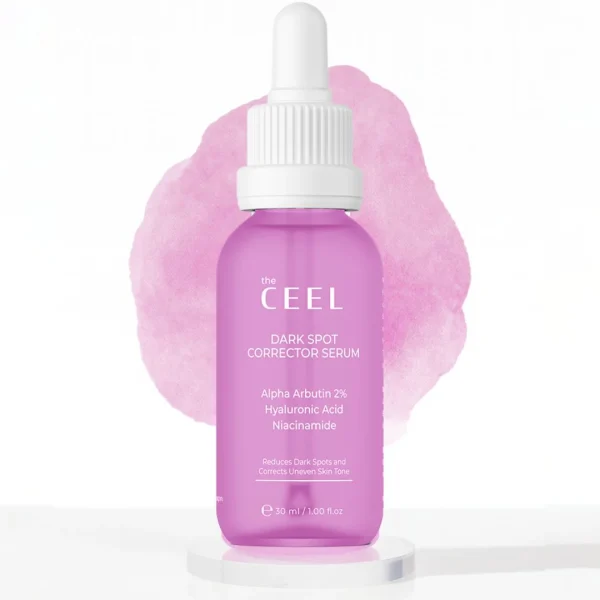 The CEEL Dark Spot Corrector Serum Alpha Arbutin 2% Hyaluronic Acid Niacinamide   30ml | ذا سيل سيروم للتصبغات   30 مل