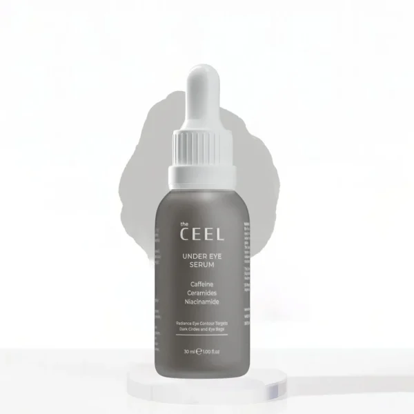 The CEEL Under Eye Serum Caffeine Ceramides Niacinamide   30ml | ذا سيل سيروم العين بالكافيين والسيراميد والنياسيناميد   30 مل