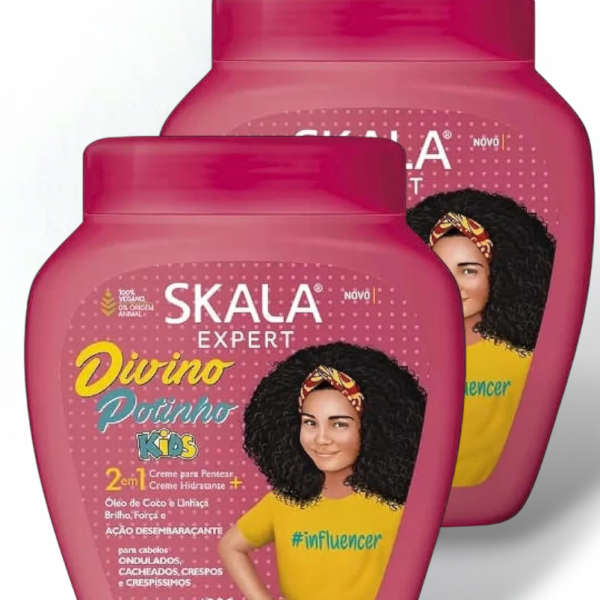 Skala Divino Potinho Kids Hair Treatment عرض خاص قطعتين