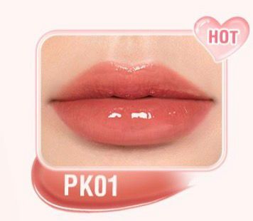 Pink flash creamy lip gloss /pk01   ملمع الشفاه الكريمي من بنك فلاش