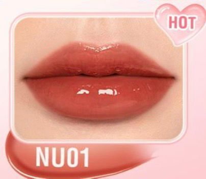 Pink flash creamy lip gloss /NU01   ملمع الشفاه الكريمي من بنك فلاش