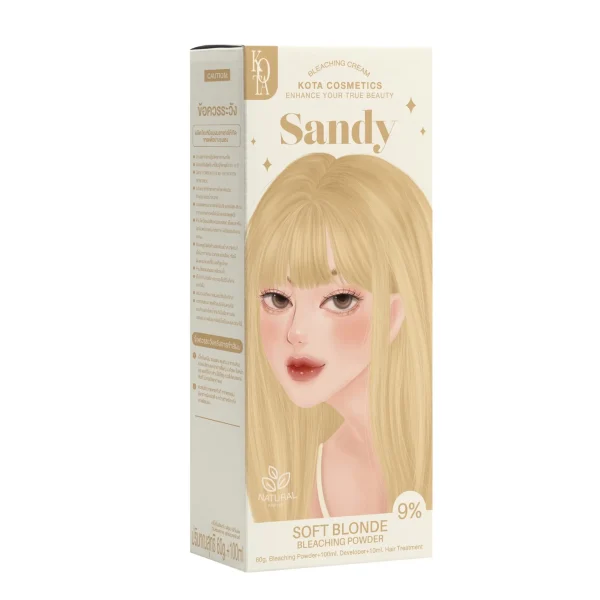 صبغة كوتا العضوية أشقر ناعم / Kota Color Cream sandy