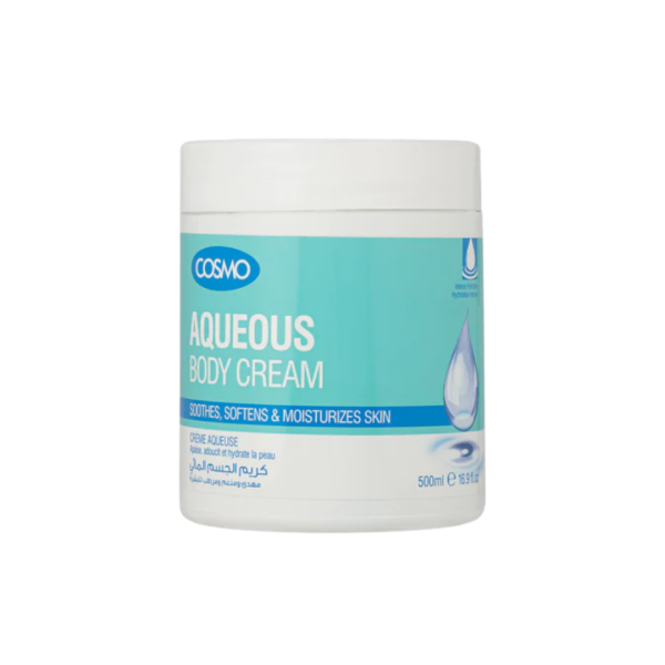 500 ml Cosmo Aqueous Body Cream /كريم كوزمو المائي للجسم