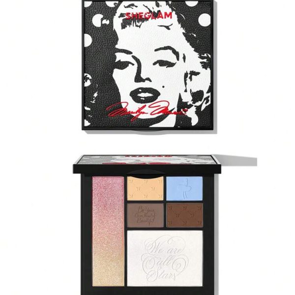Marilyn Monroe X Sheglam face and eye palette / باليت مارلين مونرو من شيكلام للعين والوجه