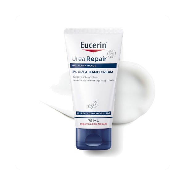 Eucerin Urea Repair Hand Cream 5%   75  ml / مرطب اليدين المدعم باليوريا من يوسرين