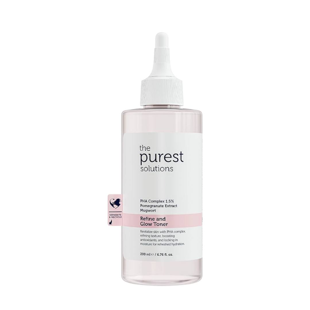 The purest refine and glow toner 200ml / تونر التفتيح والنضاره من بيورست