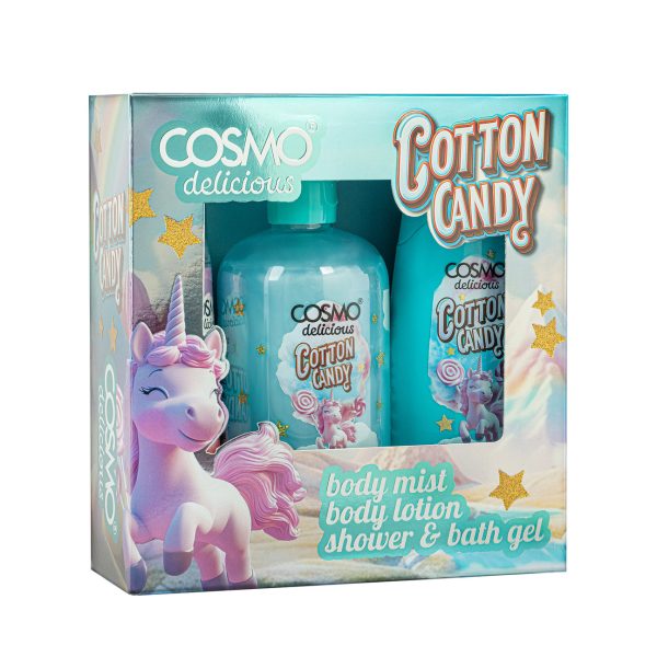 Cosmo cotton candy body kit / مجموعه كوزمو للعنايه بالجسم