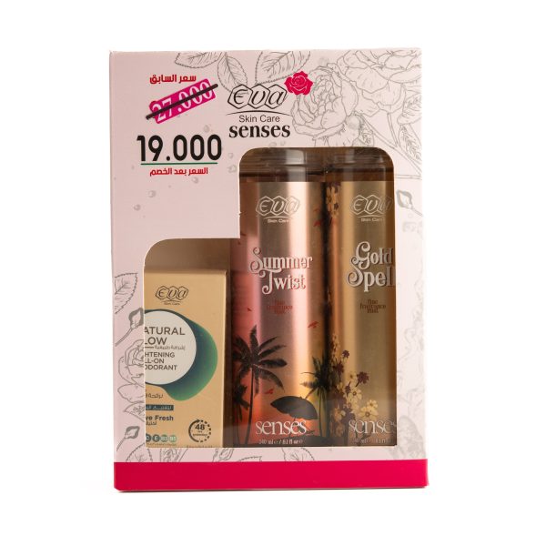 Eva body splash kit / مجموعه ايفا العطريه