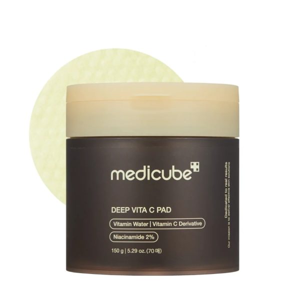Medicube deep vit c pads / ميدكيوب بادز فيتامين سي