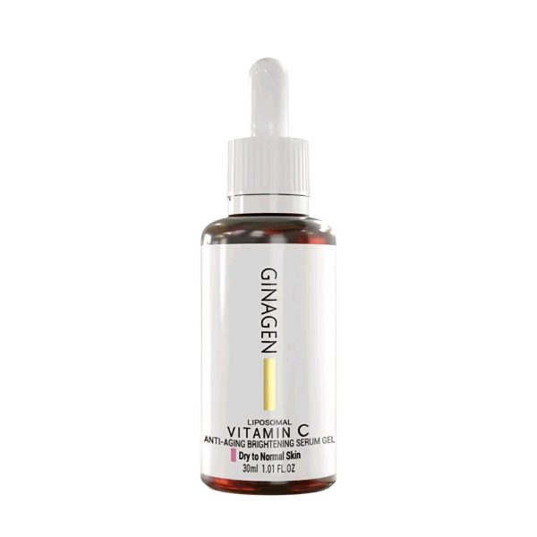 GINAGEN LIPOSOMAL VITAMIN C SERUM GEL Dry To Normal Skin   30ml / سيرم فيتامين سي من جيناجين