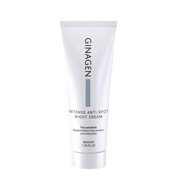 INTENSE ANTI APOT NIGHT CREAM Face and Neck   40ml / كريم معالج للتصبغات الليلي من جيناجين