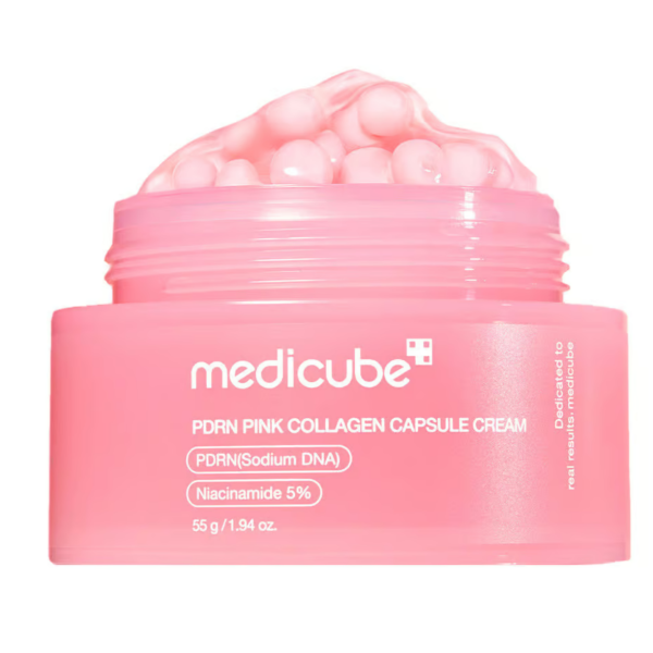 Medicube PDRN Pink Collagen Capsule Cream   55g | ميدي كيوب كريم للوجه بالكولاجين   55 غ