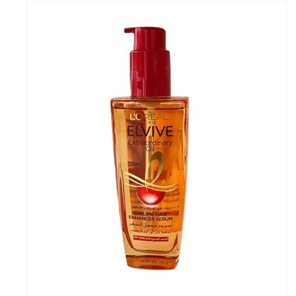 L’Oreal Elvive Extraordinary Oil For Colored Hair   100ml | لوريال سيروم للشعر الجاف   100 مل
